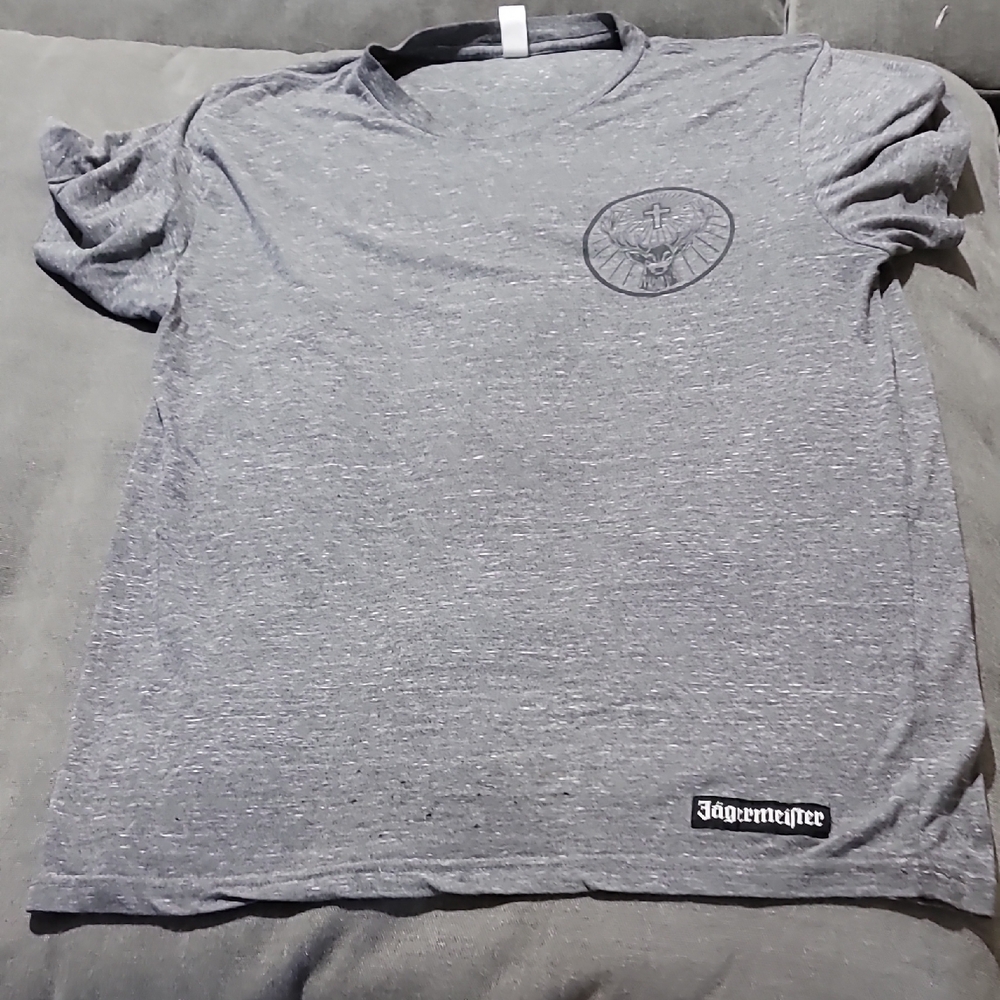 Jägermeister Gray T-Shirt size L